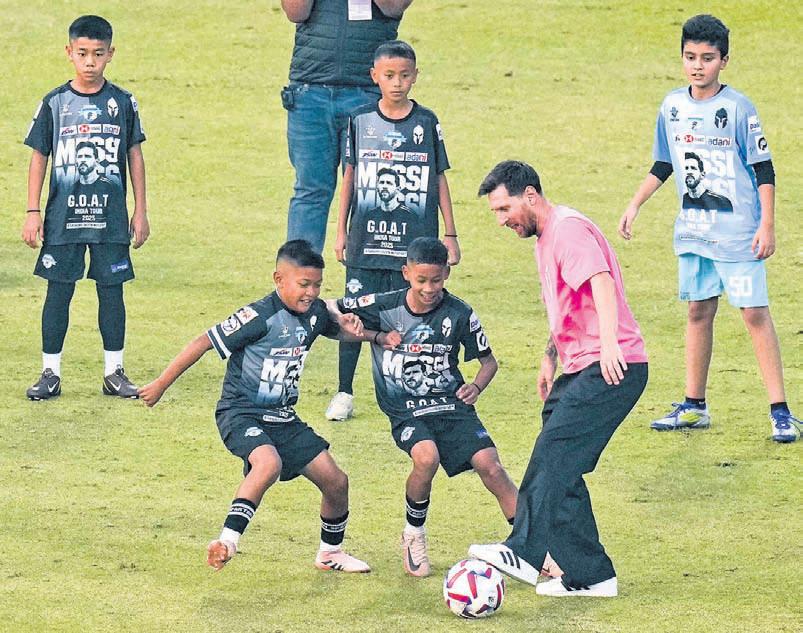 Messi winds up GOAT India Tour
