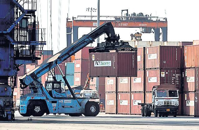 TRADE GAP SHRINKS