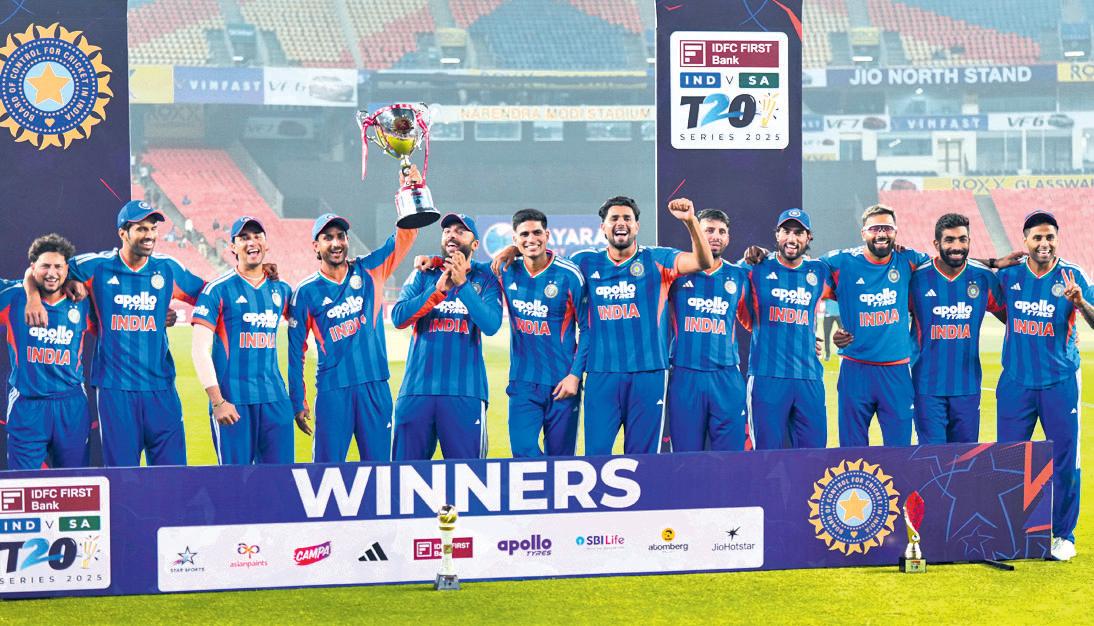Men in Blue outclass Proteas