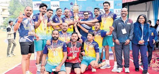 NCL-Singrauli win Inter-CIL Volleyball Tournament title