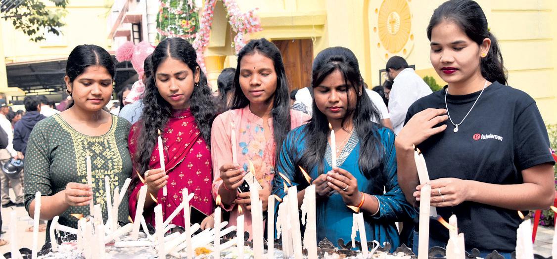 Christmas celebrated with festive fervour