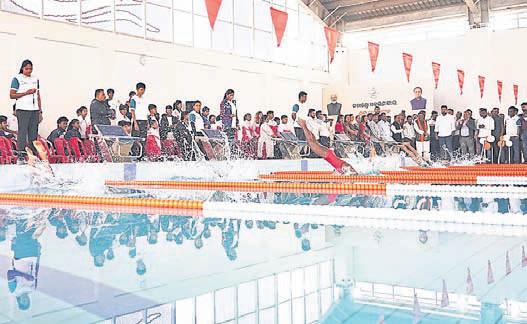 State-of-the-art indoor swimming pool inaugurated