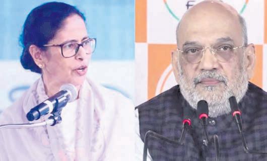 Shah, Mamata trade barbs