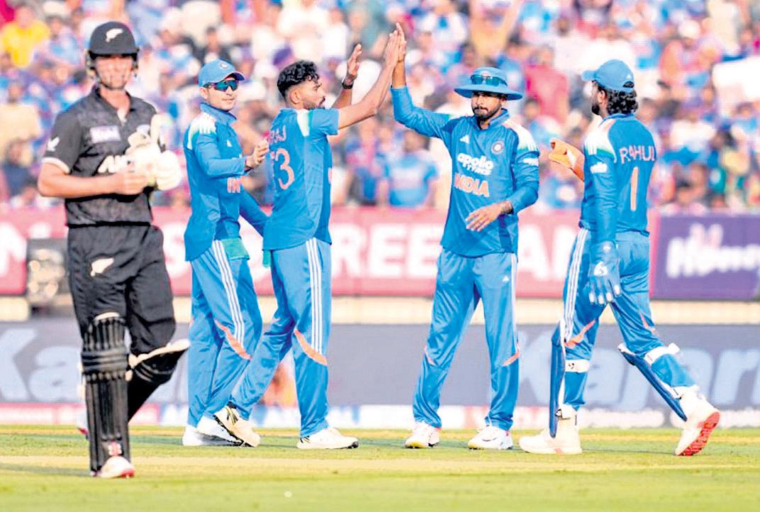 Confident India eye series win