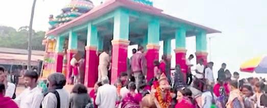 Devotees throng Kalijai Temple on Makar Sankranti