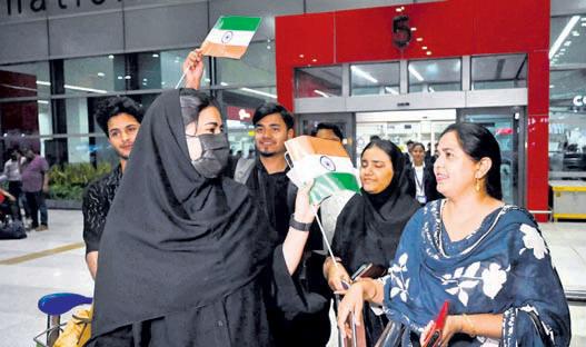 Indians return from protest-hit Iran