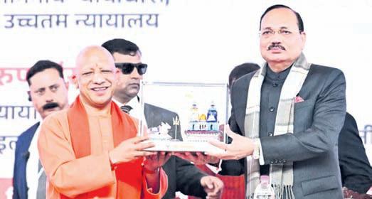 CJI lays foundation of integrated court complexes in UP