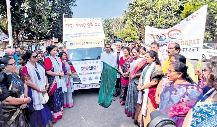 Odisha flags off ‘Bal Vivah Mukti Rath’