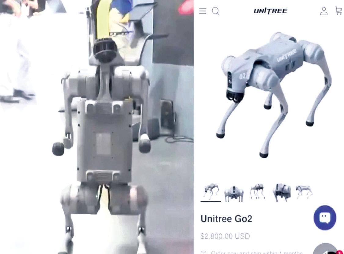 Oppn targets govt for Chinese robot