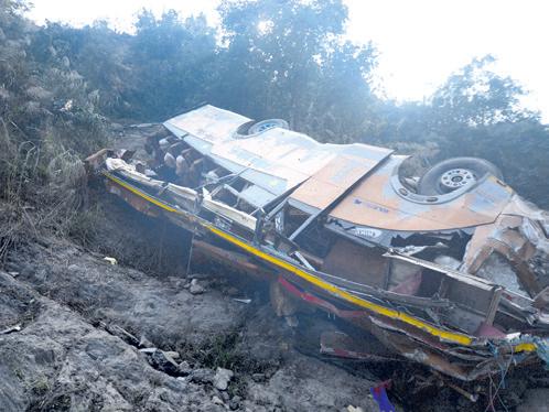 19 killed as bus falls into river in Nepal