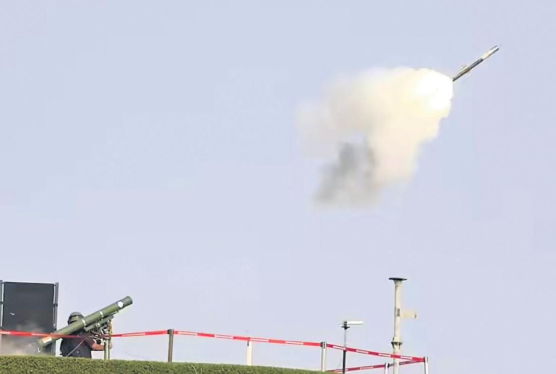 Flight trials of VSHORADS missile systems successful