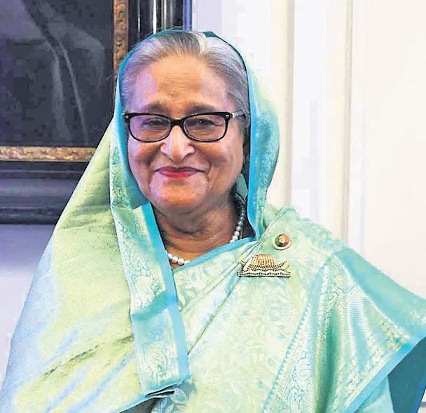 Ousted PM Hasina vows to return home this year
