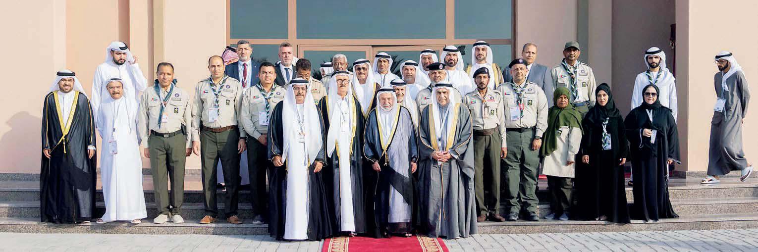 سلطان القاسمي يفتتح مبنى مفوضية كشافة الشارقة الجديد