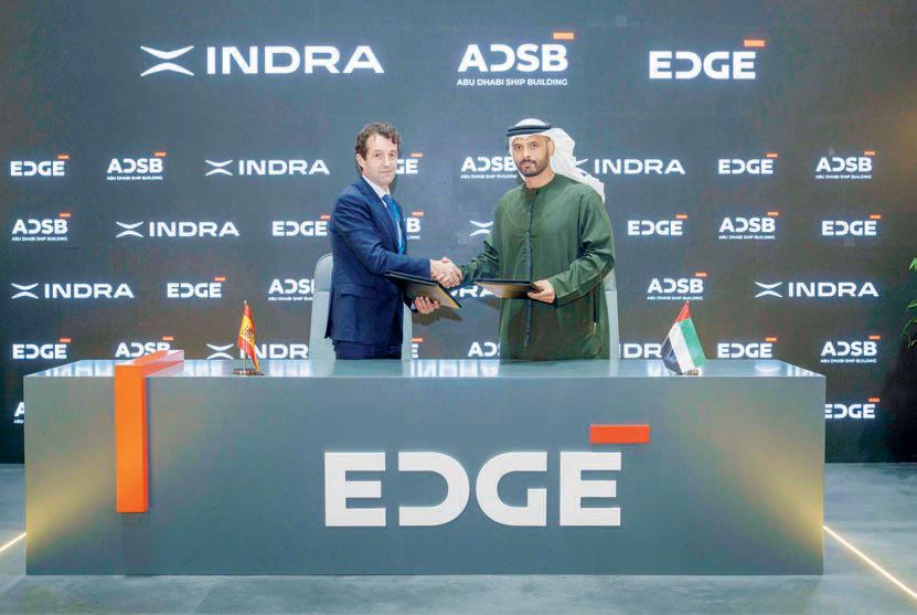 «أبوظبي لبناء السفن» تتعاون مع «إندرا» لتجهيز سفينة «FA-400» الدورية بأنظمة بحرية متقدمة