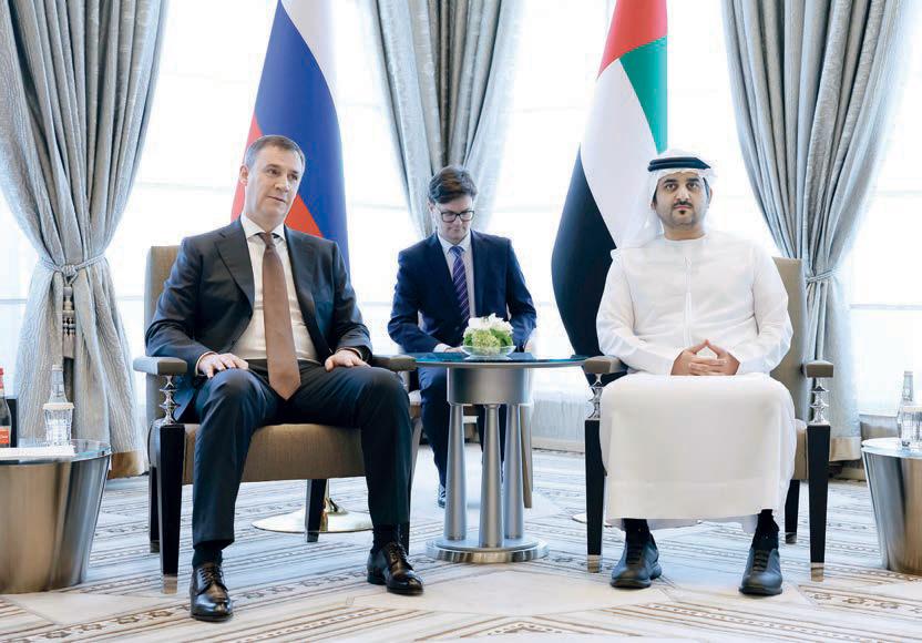 مكتوم بن محمد: الإمارات حريصة على صناعة المستقبل عبر الشراكات العالمية