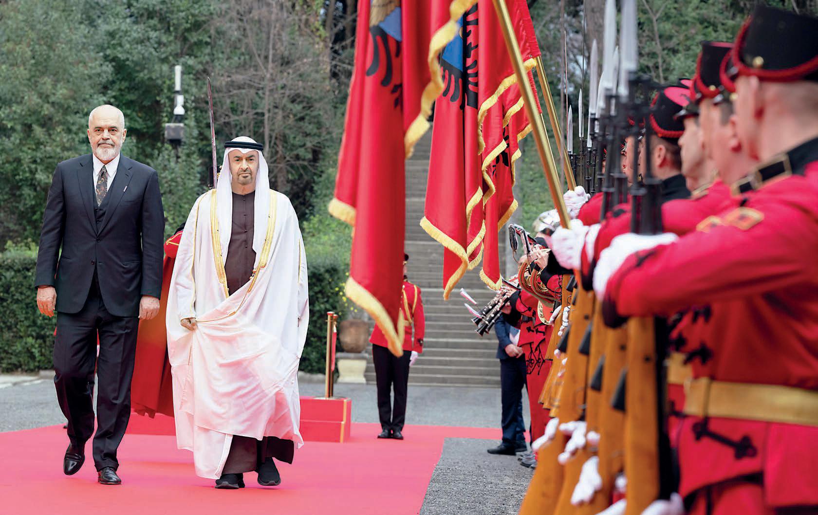 رئيس الدولة: الإمارات تدعم كل ما يحقق السلم والاستقرار في البلقان