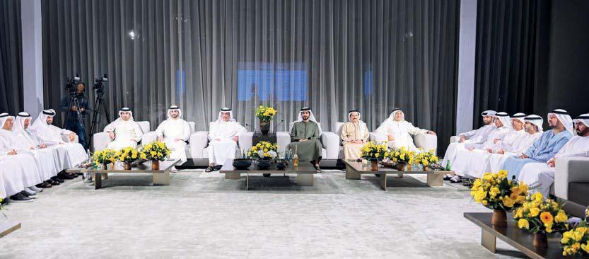 مجلس راشد بن حميد الرمضاني بعجمان يستعرض دور الأسرة في تعزيز الترابط المجتمعي