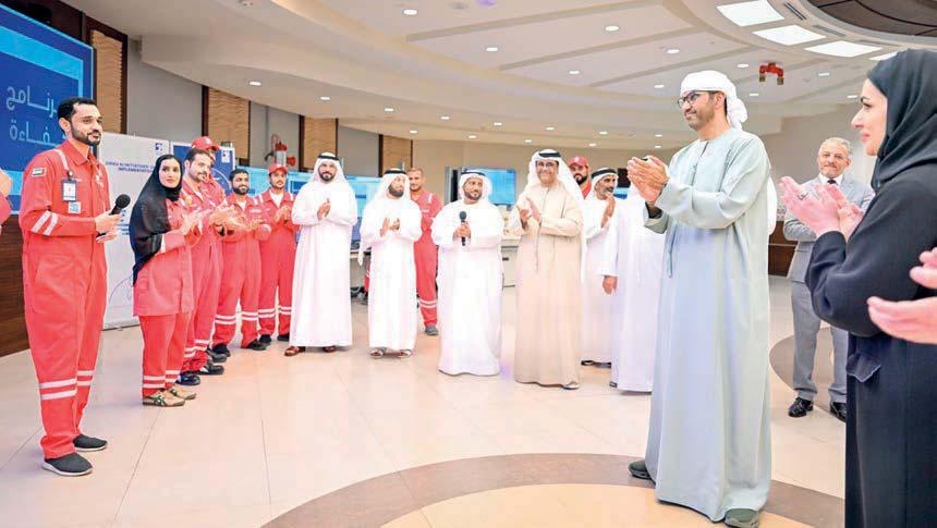 الجابر: «أدنوك» ملتزمة بالاستثمار في تنمية وتمكين الكفاءات الوطنية
