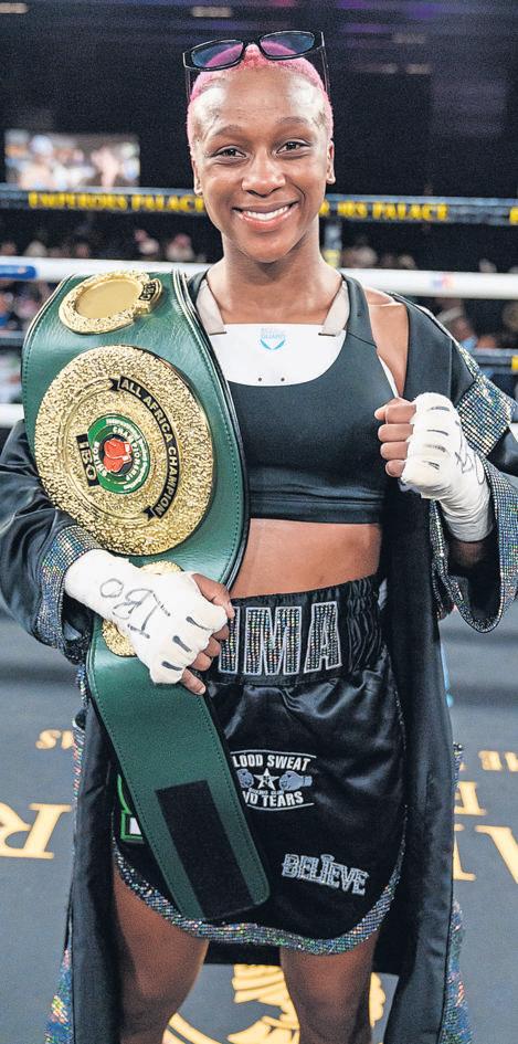 Kaap se Tuntsheni klop ander Kapenaar, word so 'n IBO-kampioen op Vrouedag