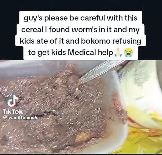 DAAR'S TOE WURMS IN DIE WEET-BIX