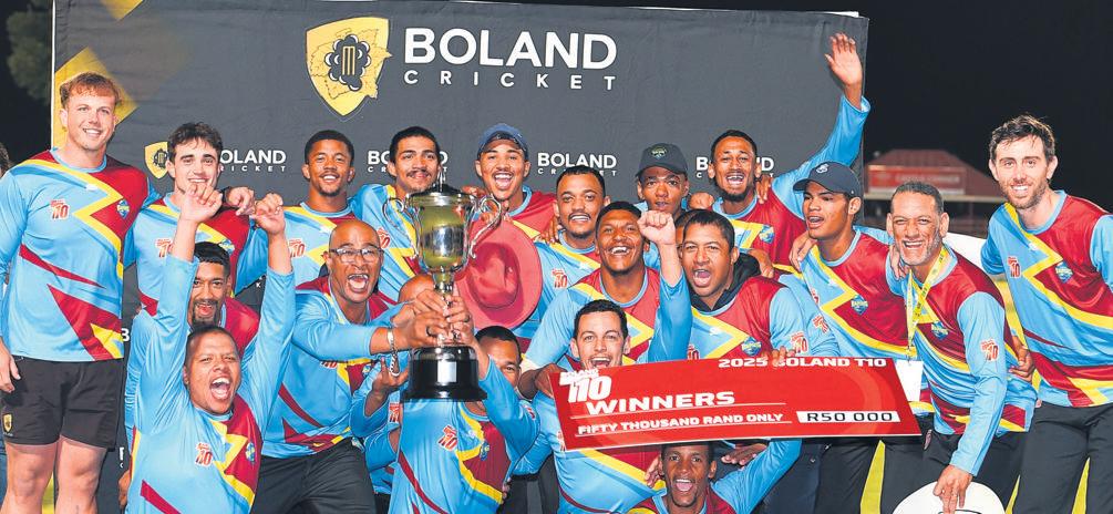 PAARL RAPIDS BOLAND SE NUWE T10-CHAMP