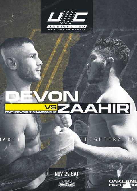 MMA EVENT IS EG KAAPS