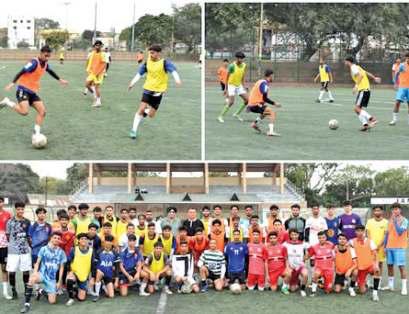 Final Selection Trials For J&K Football Team Underway