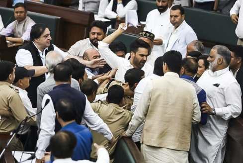 Waqf Act Sparks 2nd Day of Assembly Uproar