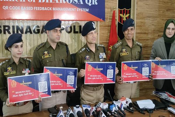 Srinagar Police Launch QR Code-Based Feedback System