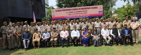Training For Precision J&K Police Officers Begin Intensive Course On Fingerprint Science