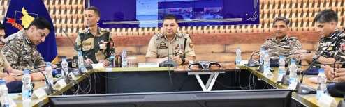 IGP Kashmir Chairs Security Review Meeting