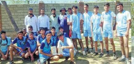 Zone Ganderbal Lifts Zonal District Level U-17 Football Title