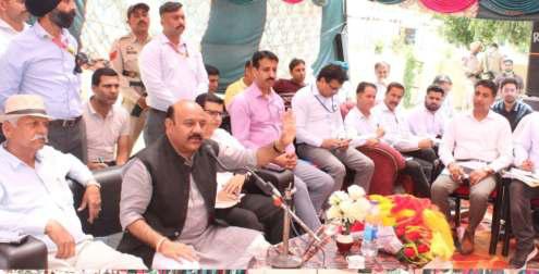 Dy CM Holds Public Outreach Camp In Nowshera
