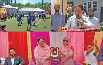 Inter-School Zonal Level Volleyball Championships Held In Budgam