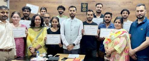 Internship Programme For CU Students Concludes At DIPR
