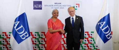 Sitharaman Meets ADB Chief And Italian FM, Discusses Economic Issues; No Mention Of Pakistan