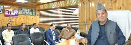 Speaker Visits Assembly Complex Srinagar
