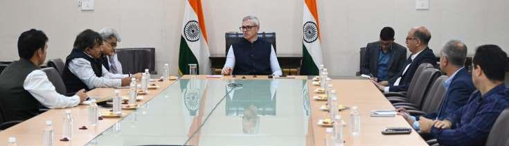 CM Omar Holds Emergency Meeting To Assess Situation