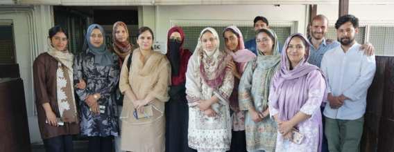 IUST's Media Students Visit Kashmir Observer