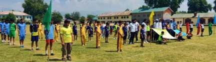 1600 Baramulla Students Participate In Inter-School Sports Fest