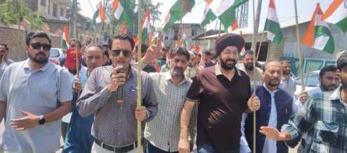 BJP Minority Morcha Organizes Grand Tiranga Rally