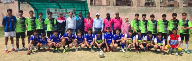 ZPEO Rainawari U-17 Boys Football Tournament Concludes