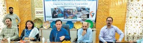 Handicrafts & Handloom Kashmir Trains 100 Artisans