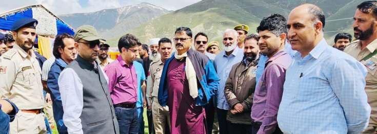 Javed Rana Reviews Key Infra Initiative Along Mughal Road