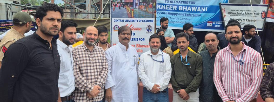 CUK organises social service camp for devotees at Mela Kheer Bhawani