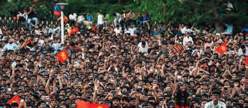 Uncontrollable fans coupled with unprepared officials became a recipe for disaster outside Chinnaswamy