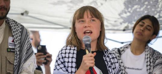 Israeli Forces Seize Aid Boat, Detain Greta Thunberg