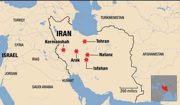 Middle East On Brink As Israel Strikes Iran
