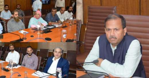 Principal Secretary SWD Chairs Introductory Meeting