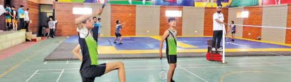 District Level Badminton Concludes At Indoor Sports Stadium Budgam